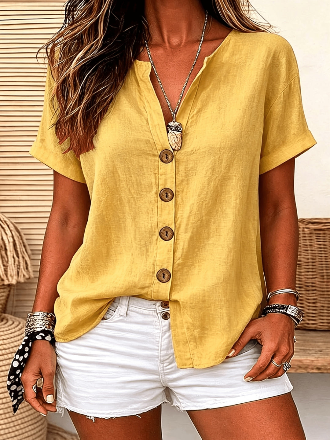 Hazel | Button-Down Shirt