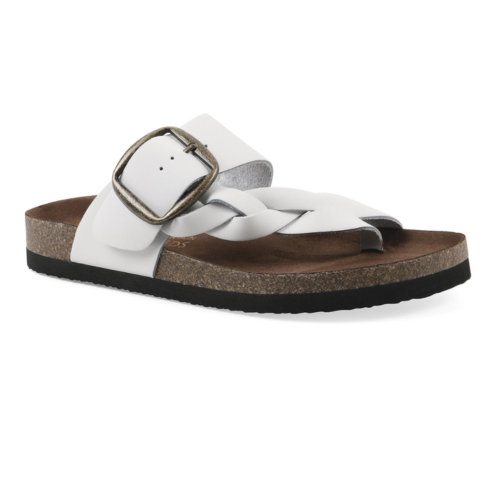 Harleta | Braided Leather Cork Sandals