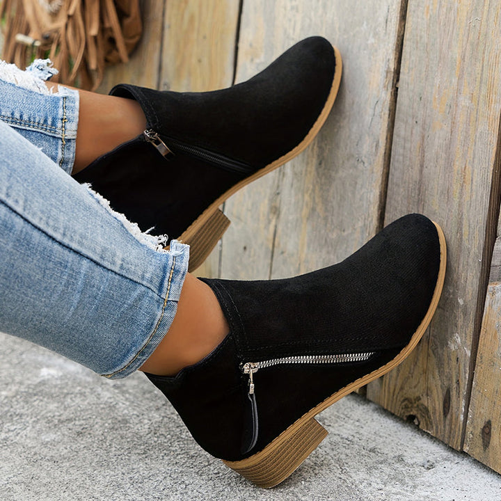 Joanna | Zip Boots
