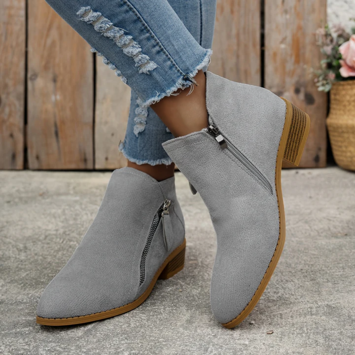 Joanna | Zip Boots