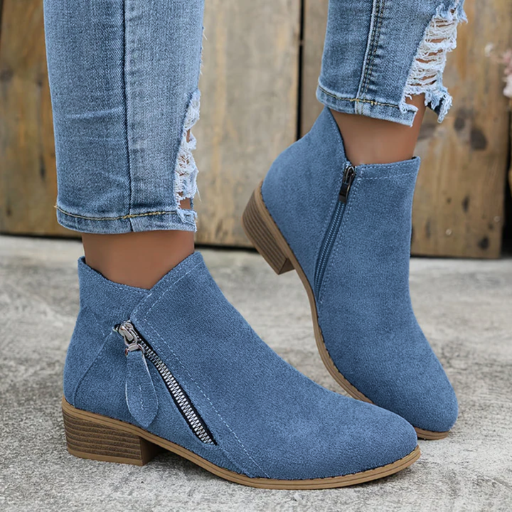 Joanna | Zip Boots