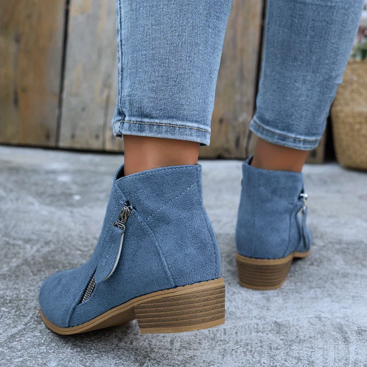 Joanna | Zip Boots