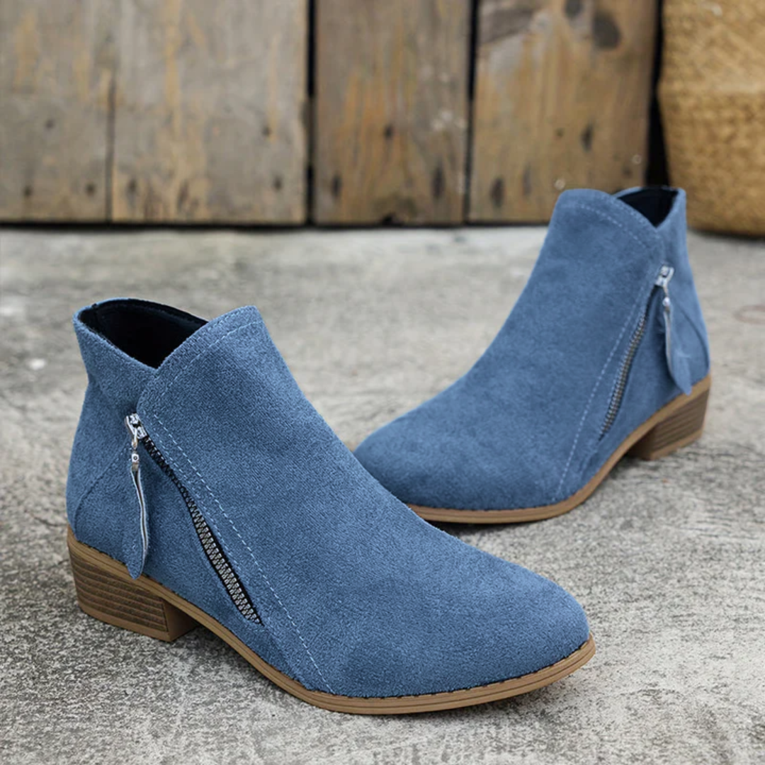 Joanna | Zip Boots