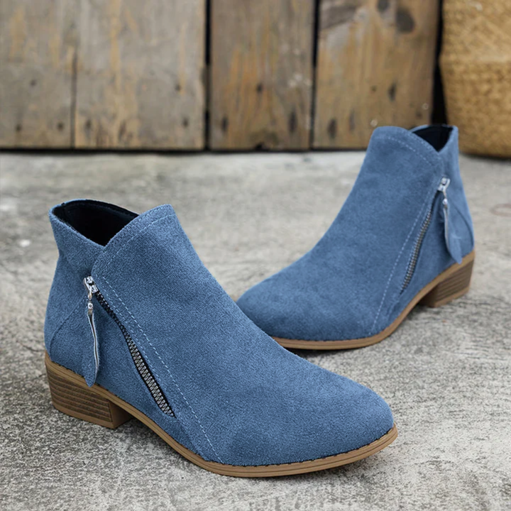 Joanna | Zip Boots