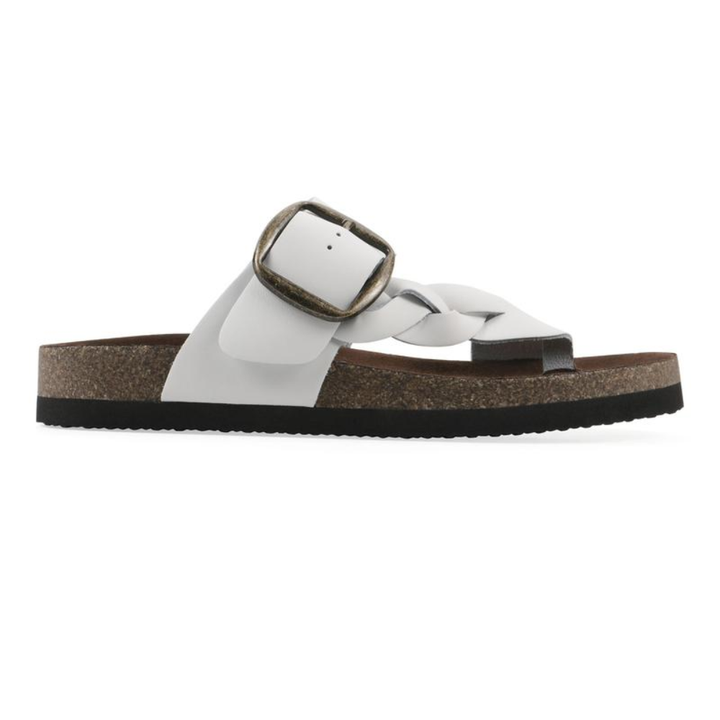 Harleta | Braided Leather Cork Sandals