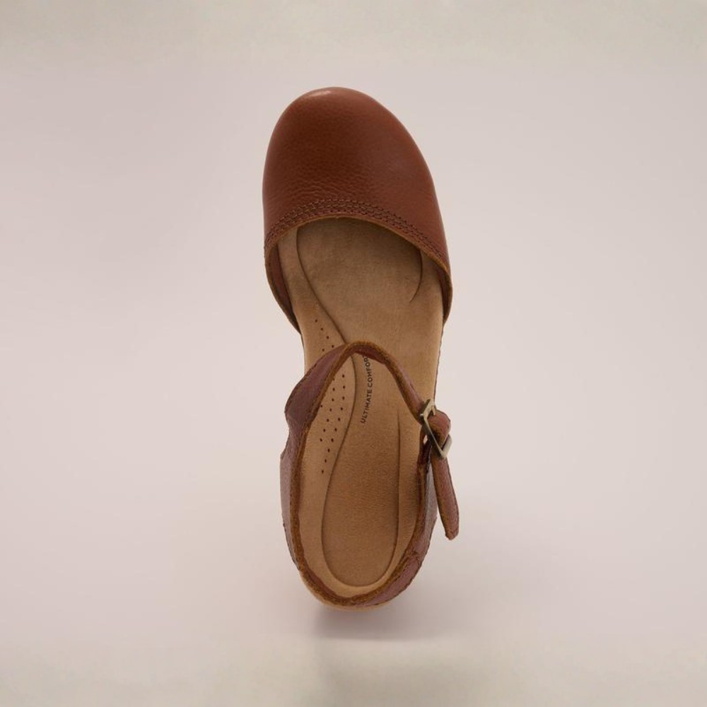 Nora | Leather Platform Clogs