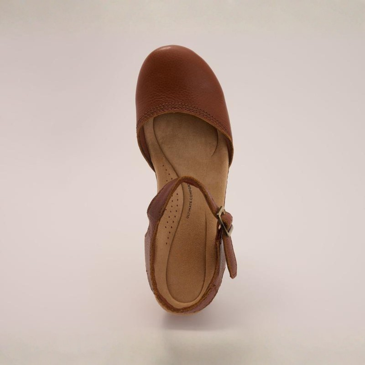 Nora | Leather Platform Clogs