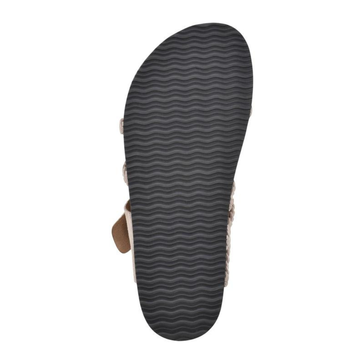 Hayleigh | Braided Cork Sandals – Single Buckle