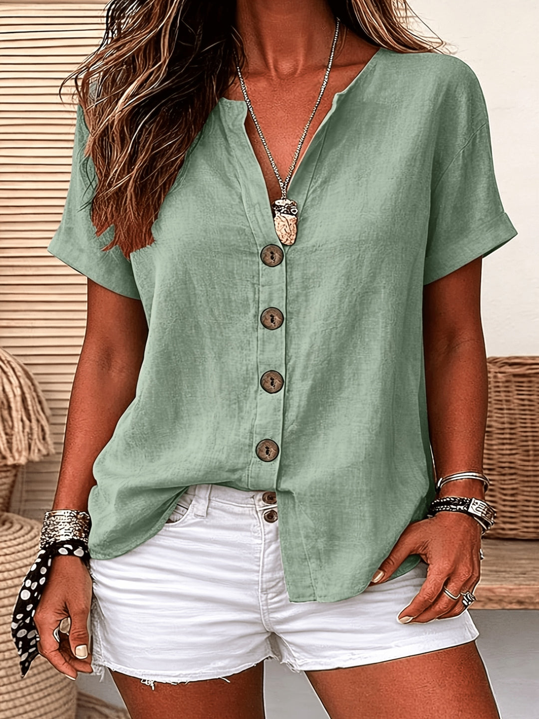 Hazel | Button-Down Shirt