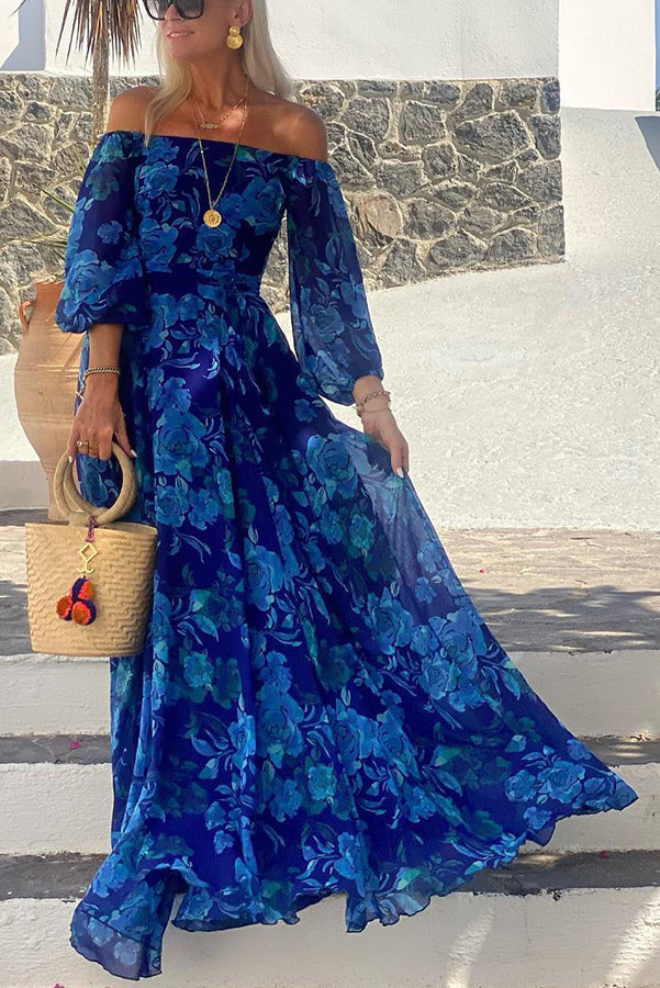 Luna | Long Floral Dress