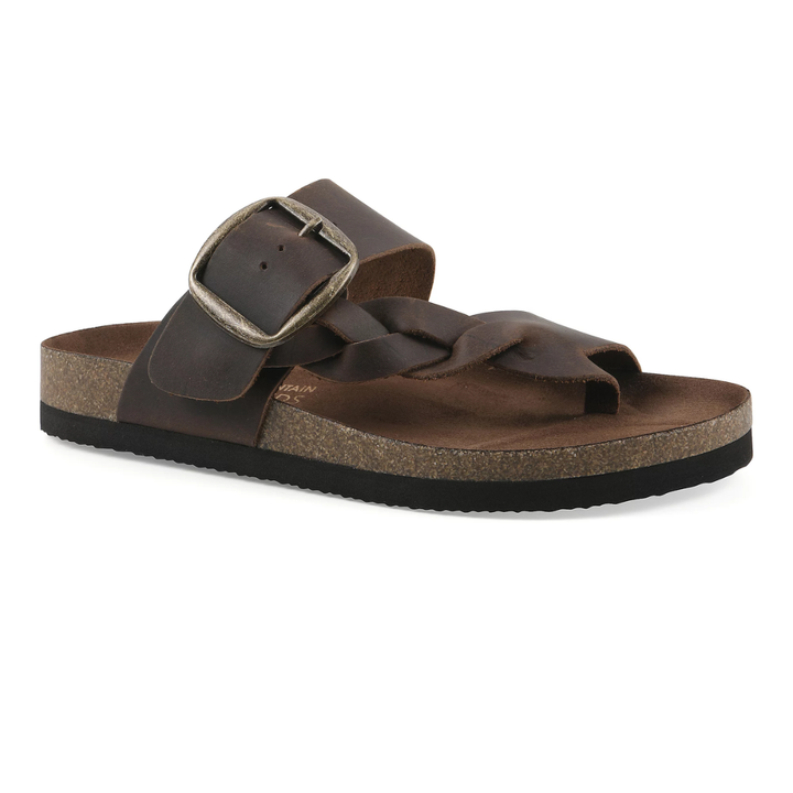Harleta | Braided Leather Cork Sandals