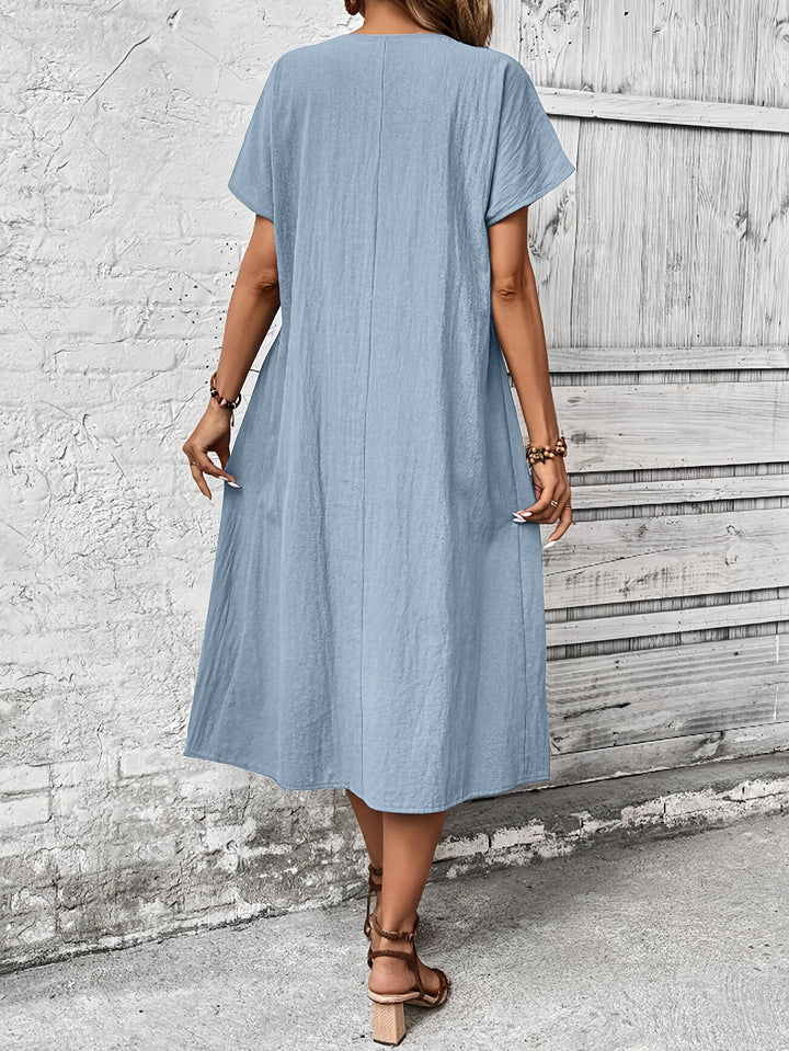 Margot | Pleated Midi Dress