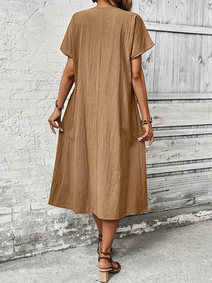 Margot | Pleated Midi Dress