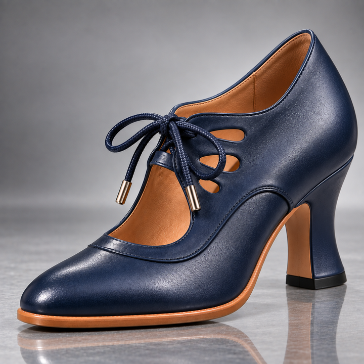 Audrey | Lace-Up Heels