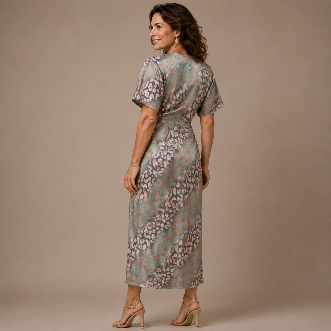 Elena | Gold Jacquard