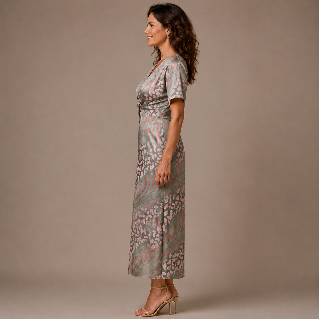 Elena | Gold Jacquard