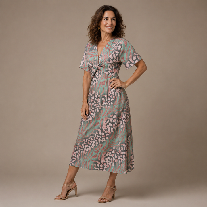 Elena | Gold Jacquard