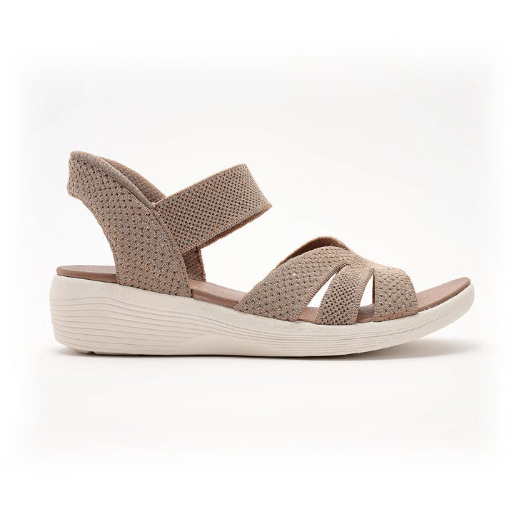 Tessa | Sequin Knit Wedge Sandals