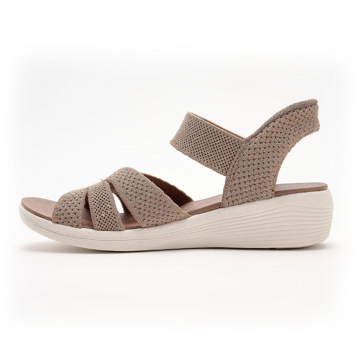 Tessa | Sequin Knit Wedge Sandals