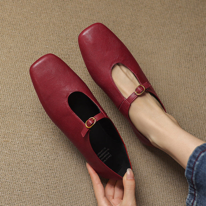 Elspeth | Mary Jane Flats