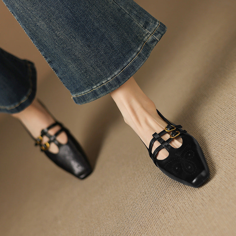 Ceyla | Mary Jane Flats