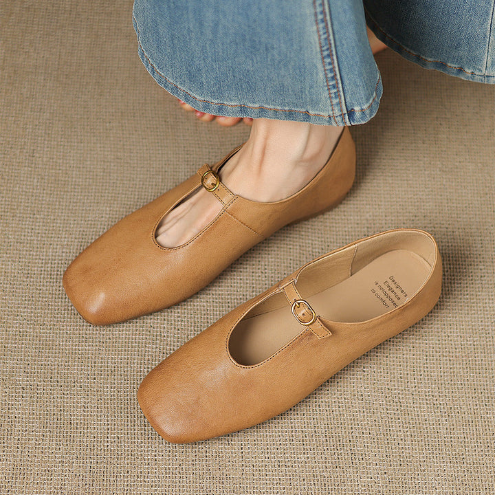 Elspeth | Mary Jane Flats