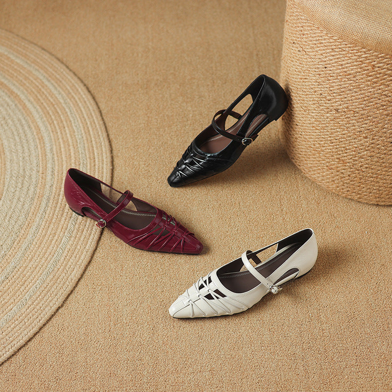 Quenby | Mary Jane Flats