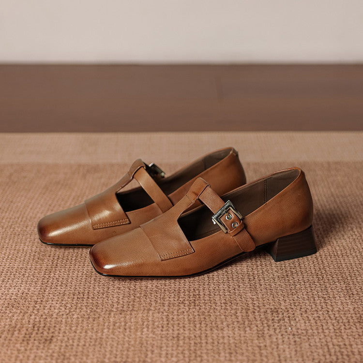 Veyra | T-Strap Heels