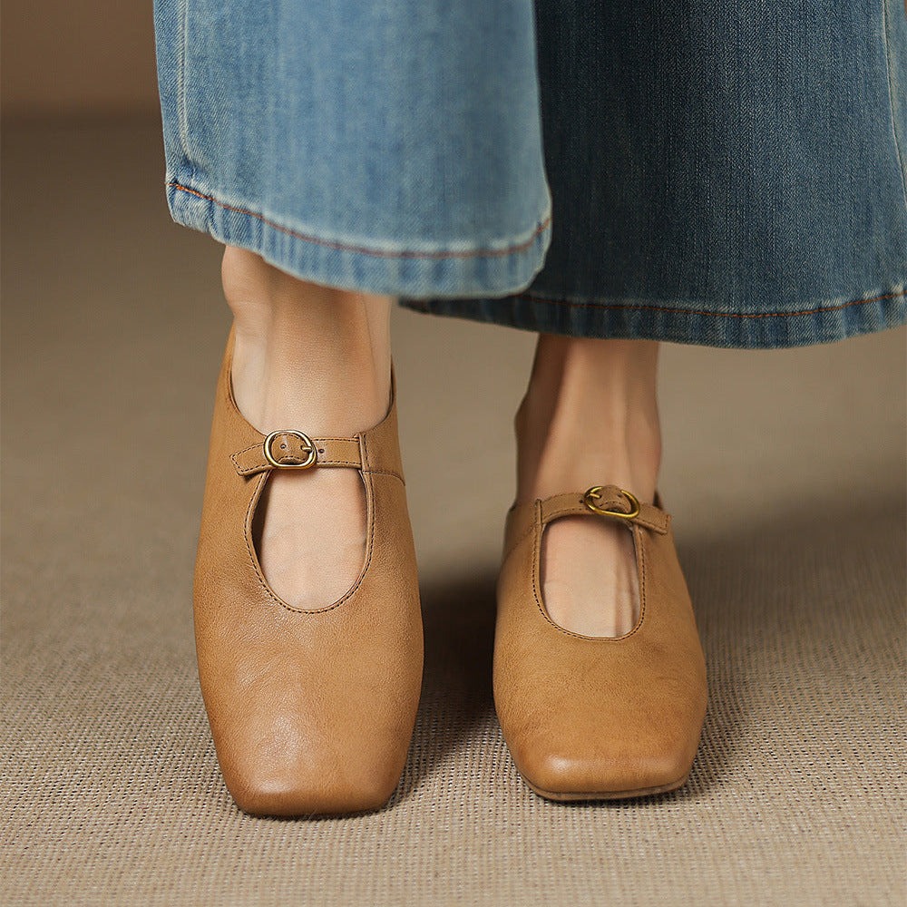 Elspeth | Mary Jane Flats