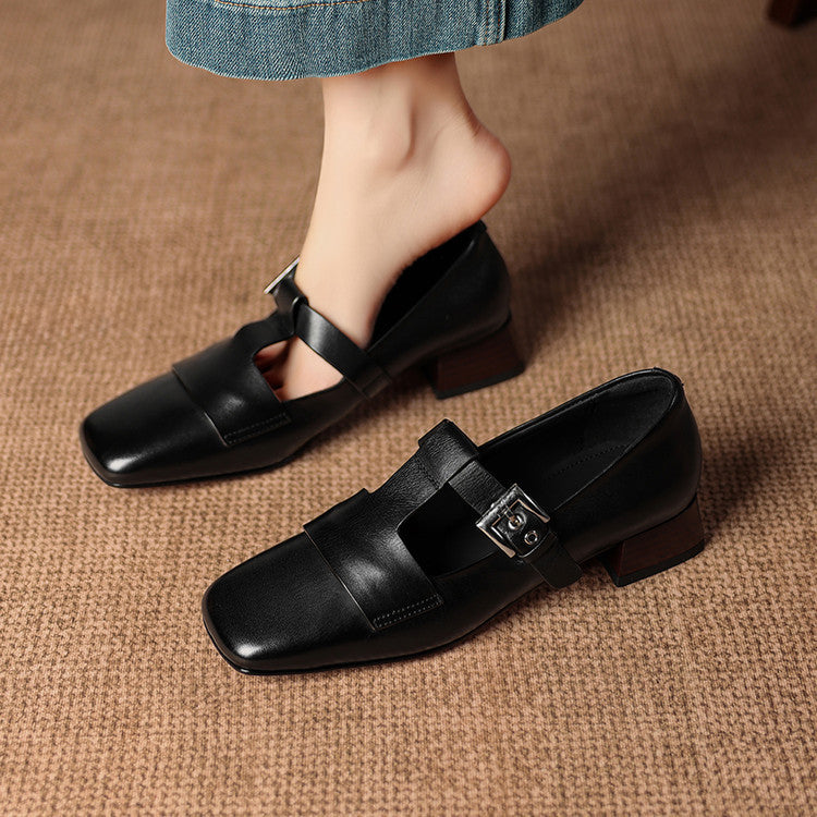 Veyra | T-Strap Heels