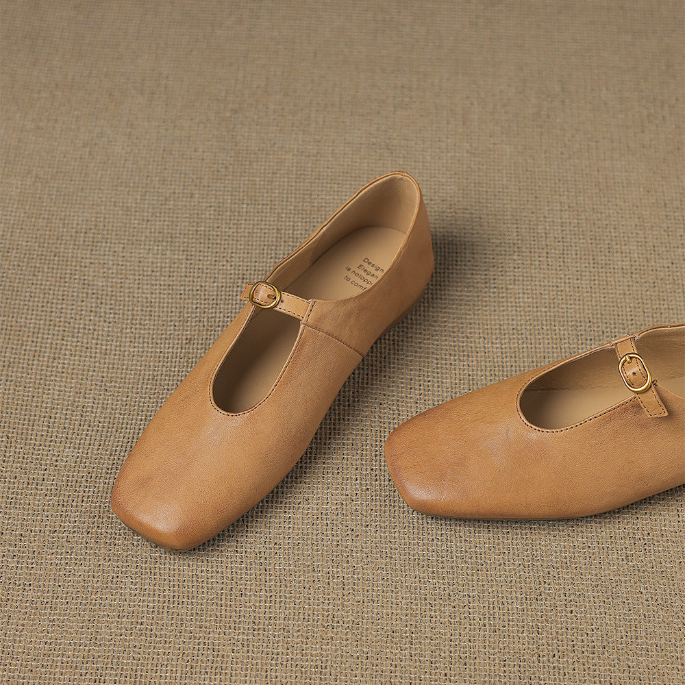 Elspeth | Mary Jane Flats