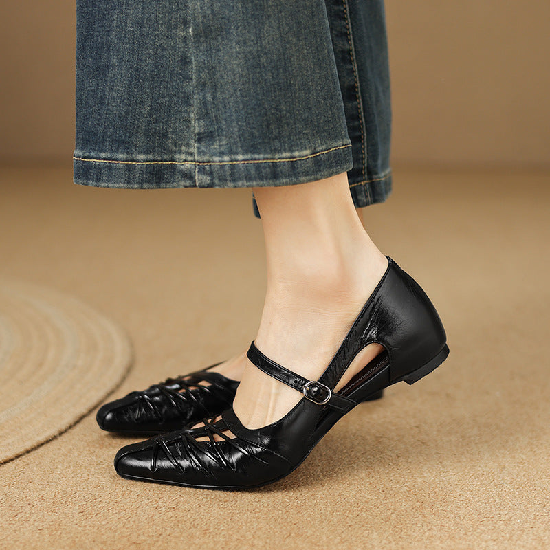 Quenby | Mary Jane Flats