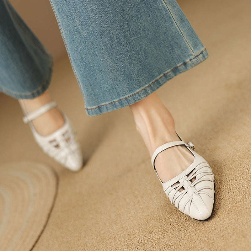Quenby | Mary Jane Flats