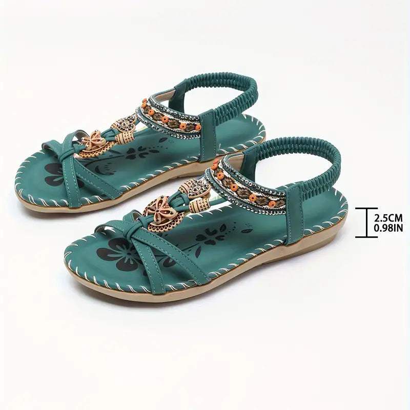 Kirra | Boho Flat Sandals