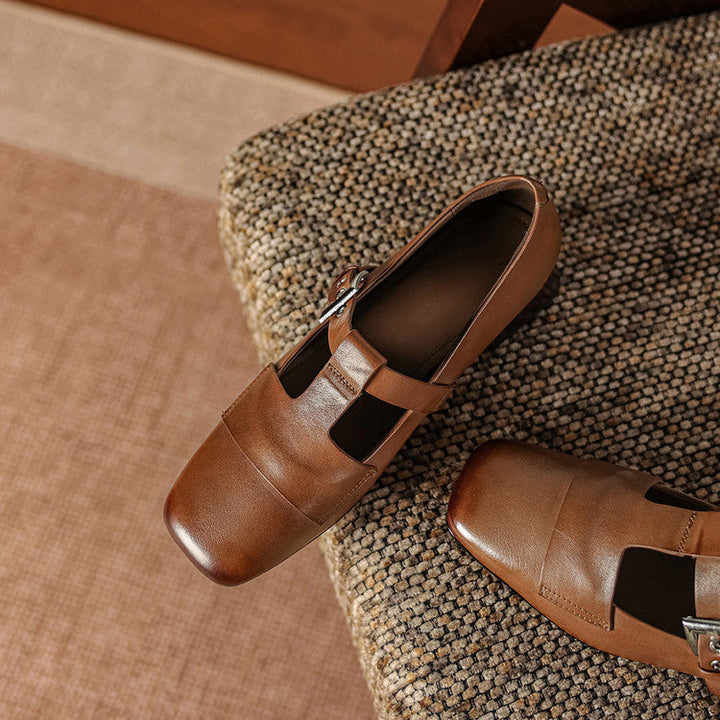 Veyra | T-Strap Heels