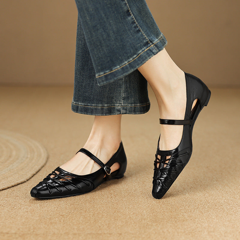 Quenby | Mary Jane Flats