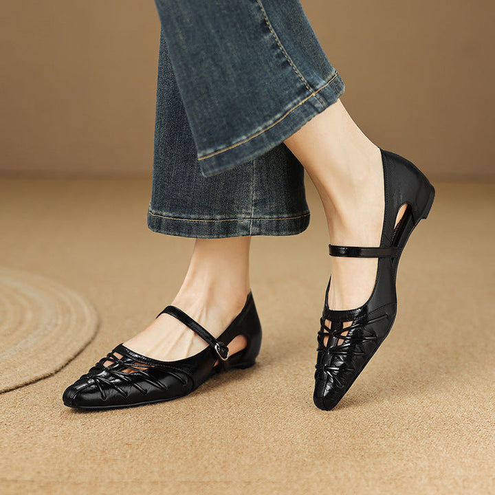 Quenby | Mary Jane Flats