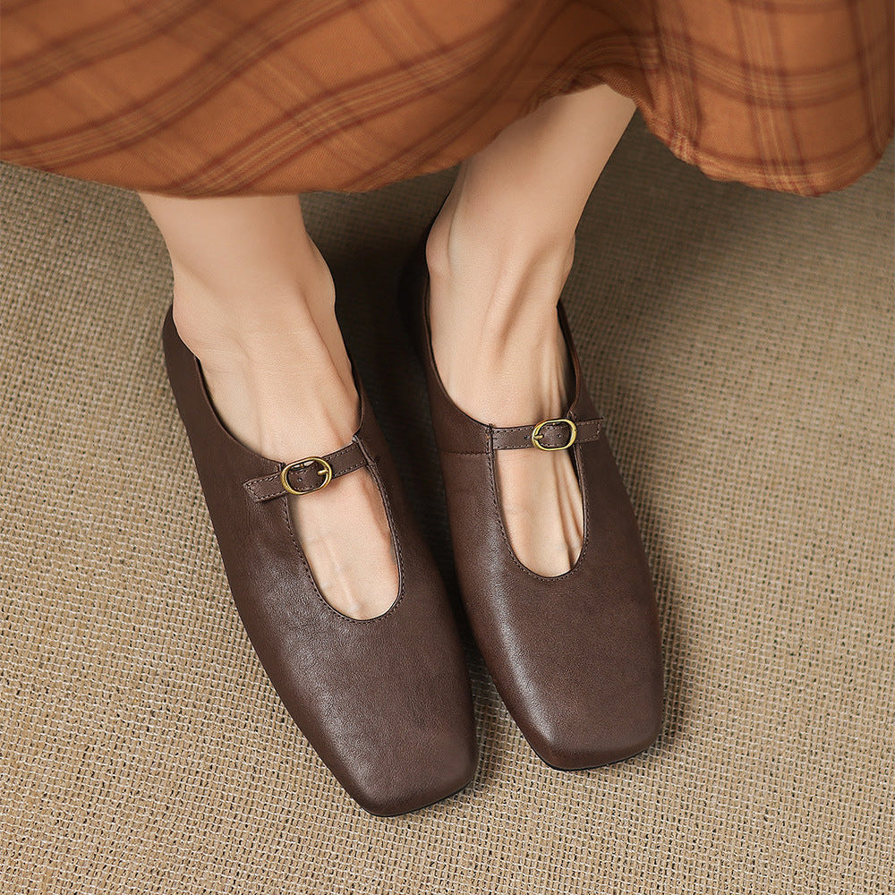 Elspeth | Mary Jane Flats