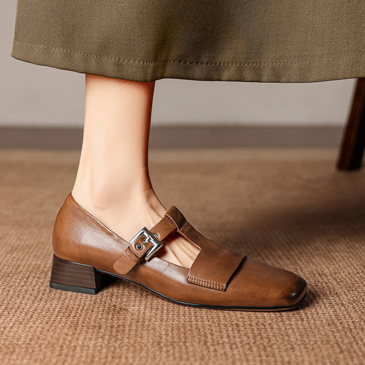 Veyra | T-Strap Heels