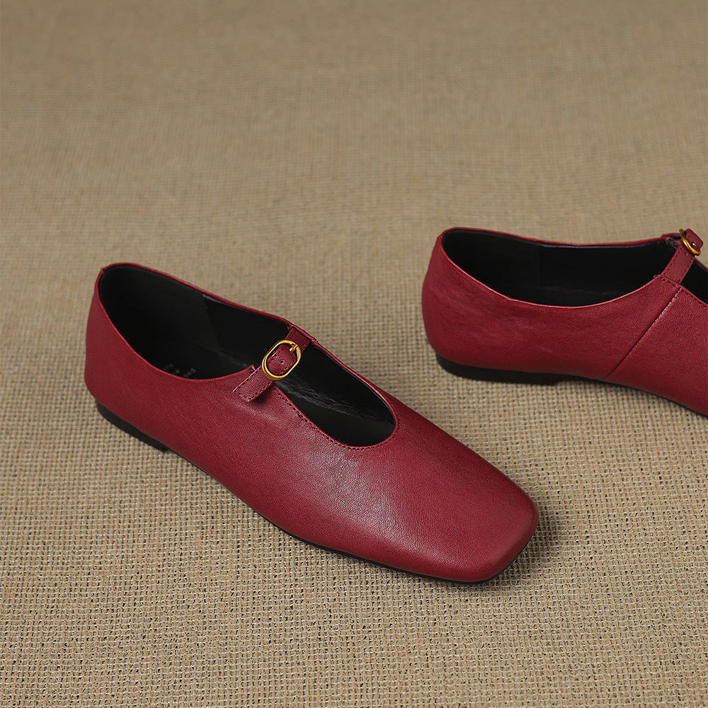 Elspeth | Mary Jane Flats