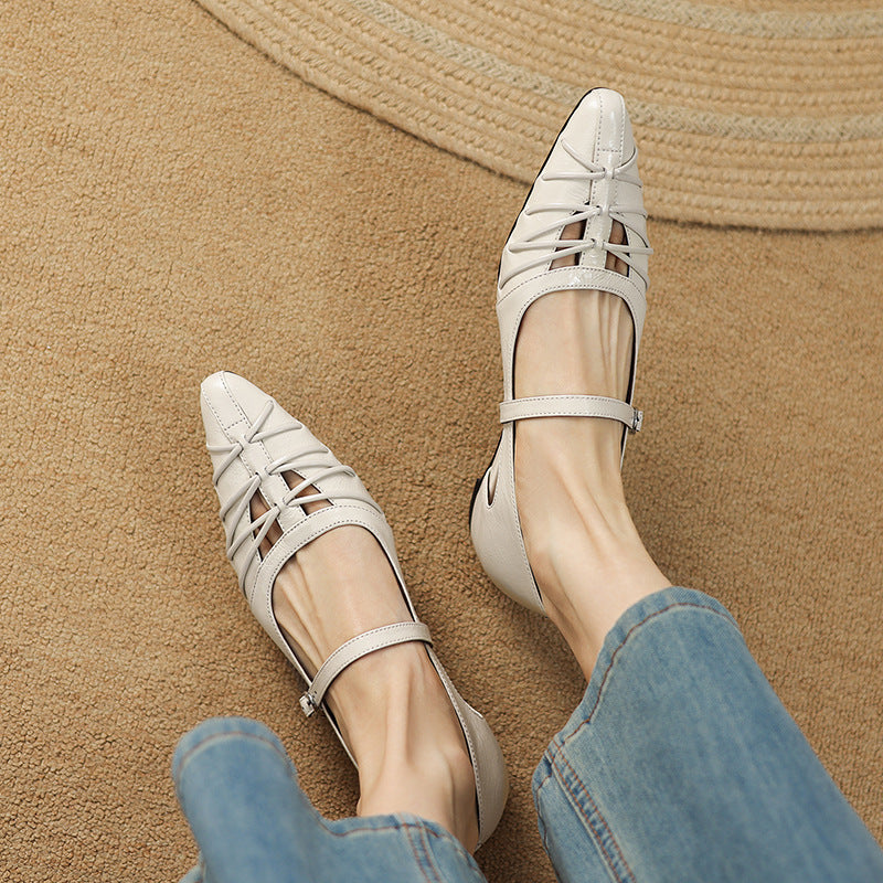 Quenby | Mary Jane Flats
