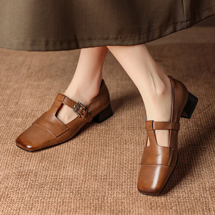 Veyra | T-Strap Heels