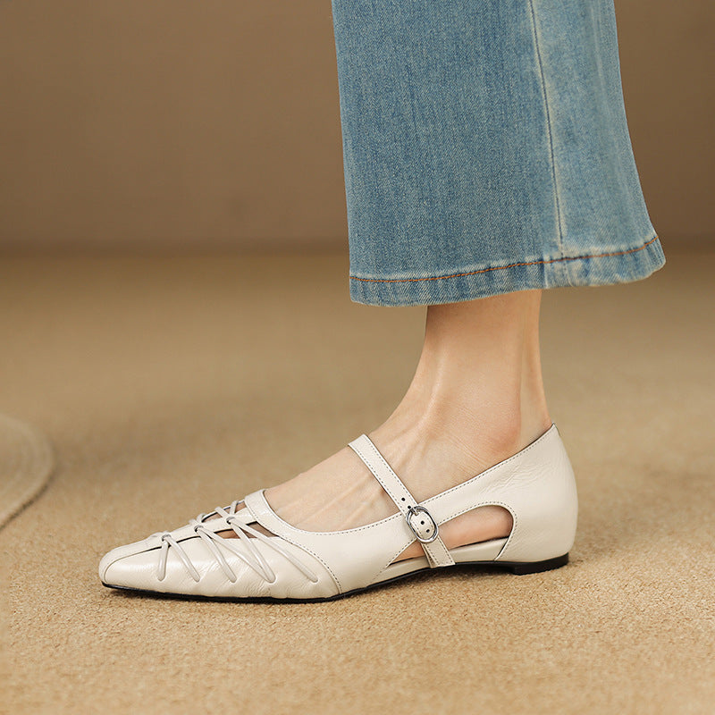 Quenby | Mary Jane Flats