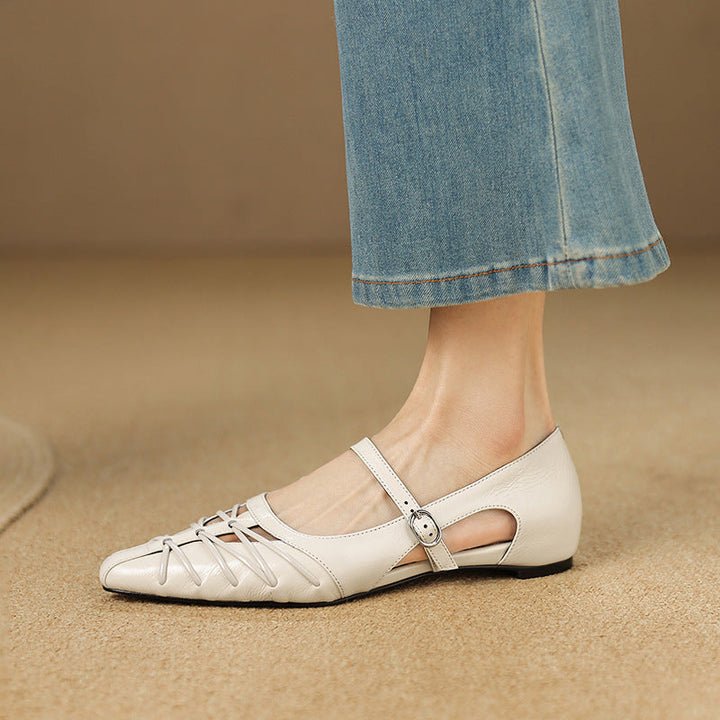 Quenby | Mary Jane Flats