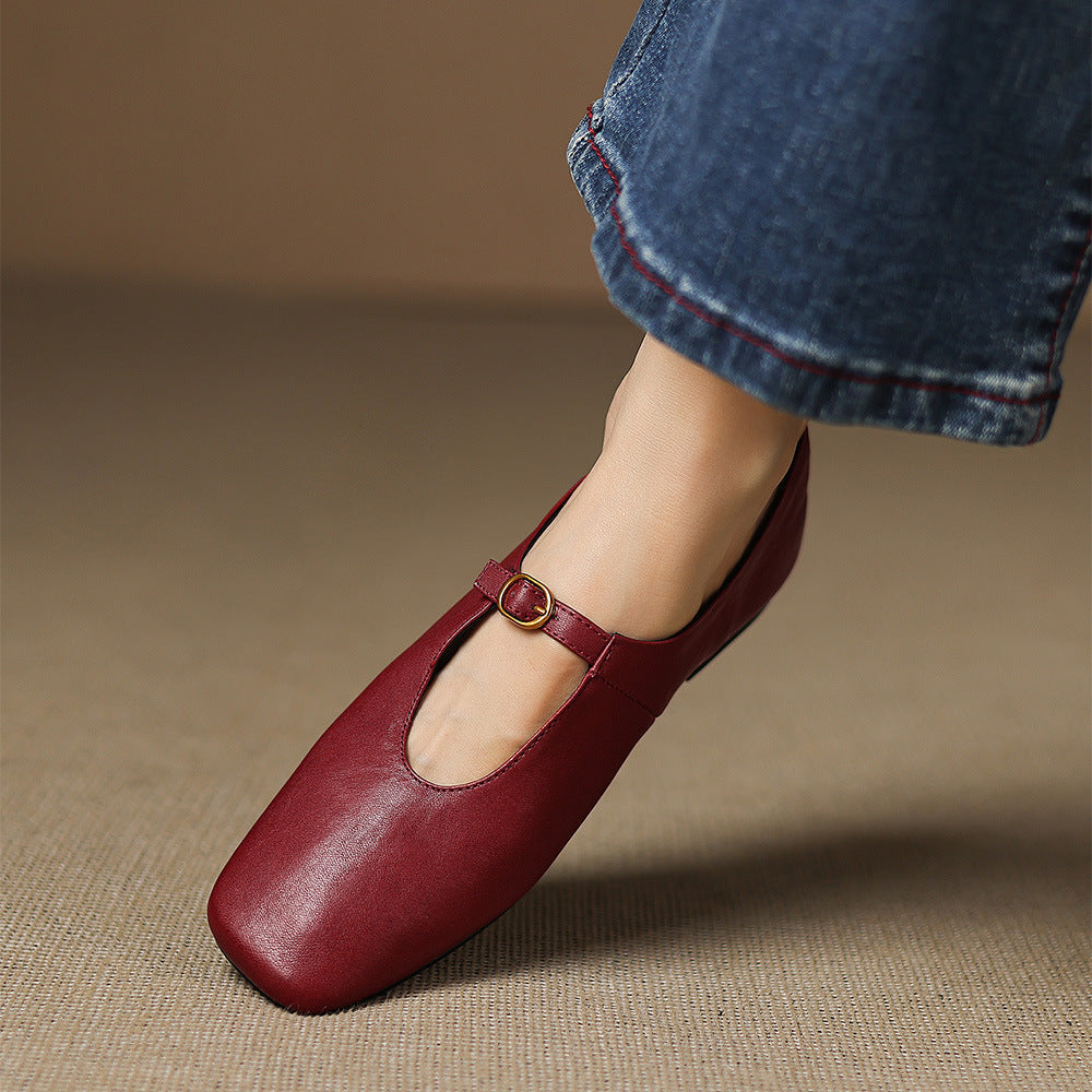 Elspeth | Mary Jane Flats