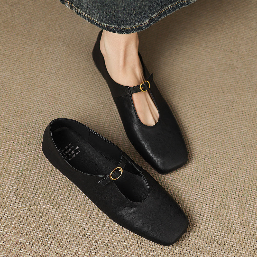 Elspeth | Mary Jane Flats
