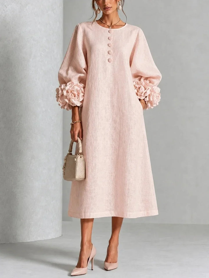 Rosalie | Floral Midi Dress
