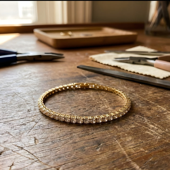 Elegant Gold Heirloom Bracelet
