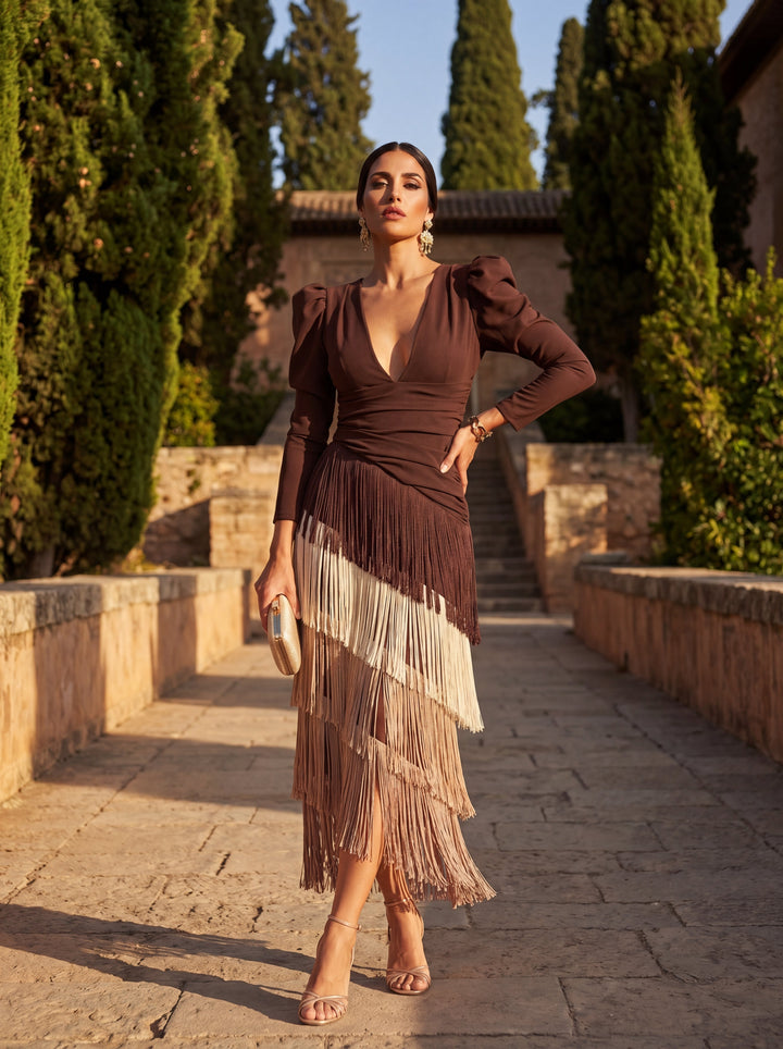 Fringed Round | Dress
