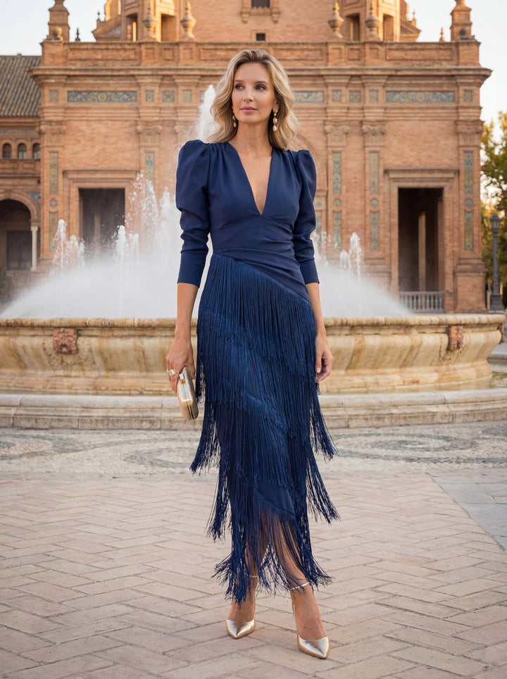 Fringed Round | Dress